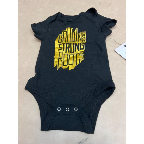Black History Month Baby Grown From Strong Roots Child Bodysuit Black 3-6M - Picture 6 of 7